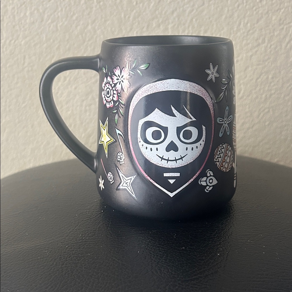 Disney Black Mug with Colorful Character Design
